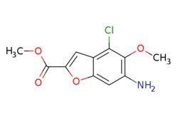 eMolecules​ METHYL 6-AMINO-4-CHLORO-5-METHOXYBENZOFURAN-2-CARBOXYLATE |