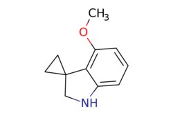 eMolecules​&nbsp;4'-METHOXYSPIRO[CYCLOPROPANE-1,3'-INDOLINE] | 1823868-84-3 | MFCD27922323 | 1g