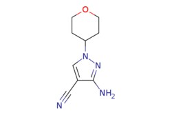eMolecules​ 3-AMINO-1-(TETRAHYDRO-2H-PYRAN-4-YL)-1H-PYRAZOLE-4-CARBONITRILE | 1707371-84-3 | MFCD26129040 | 1g