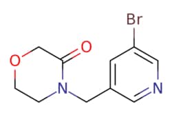 eMolecules​ 4-((5-BROMOPYRIDIN-3-YL)METHYL)MORPHOLIN-3-ONE | 1633014-37-5