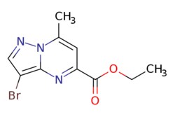 eMolecules​ ETHYL 3-BROMO-7-METHYLPYRAZOLO[1,5-A]PYRIMIDINE-5-CARBOXYLATE