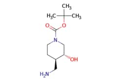 eMolecules​ TERT-BUTYL (3R,4R)-4-(AMINOMETHYL)-3-HYDROXYPIPERIDINE-1-CARBOXYLATE