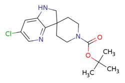 eMolecules​ TERT-BUTYL 6'-CHLORO-1',2'-DIHYDROSPIRO[PIPERIDINE-4,3'-PYRROLO[3,2-B]PYRIDINE]-1-CARBOXYLATE