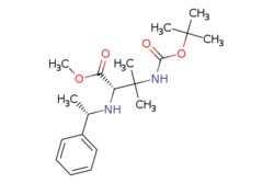 eMolecules​ 1093192-06-3 | (S)-METHYL 3-(TERT-BUTOXYCARBONYLAMINO)-3-METHYL-2-((S)-1-PHENYLETHYLAMINO)BUTANOATE