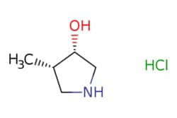 eMolecules​&nbsp;CIS-4-METHYLPYRROLIDIN-3-OL HYDROCHLORIDE | 265108-43-8 | MFCD27997397 | 1g