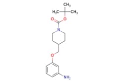 eMolecules​ TERT-BUTYL 4-((3-AMINOPHENOXY)METHYL) PIPERIDINE-1-CARBOXYLATE