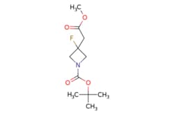 eMolecules​ TERT-BUTYL 3-FLUORO-3-(2-METHOXY-2-OXOETHYL)AZETIDINE-1-CARBOXYLATE