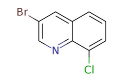 eMolecules​&nbsp;3-BROMO-8-CHLOROQUINOLINE | 205111-94-0 | MFCD28129771 | 0.25g
