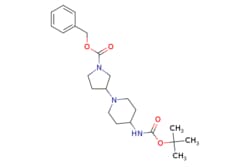 eMolecules​ TERT-BUTYL 1-(1-((BENZYLOXY)CARBONYL) PYRROLIDIN-3-YL)PIPERIDIN-4-YLCARBAMATE