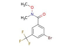 eMolecules​ 3-BROMO-N-METHOXY-N-METHYL-5-(TRIFLUOROMETHYL)BENZAMIDE | 880652-44-8