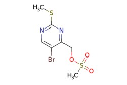 eMolecules​ (5-BROMO-2-(METHYLTHIO)PYRIMIDIN-4-YL)METHYL METHANESULFONATE
