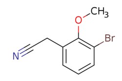 eMolecules​ 3-BROMO-2-METHOXYPHENYLACETONITRILE | 1261602-72-5 | MFCD18391932