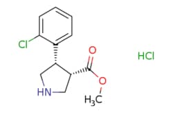 eMolecules​ TRANS (+/-) 4-(2-CHLOROPHENYL)PYRROLIDINE-3-METHYLCARBOXYLATE