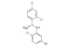 eMolecules​ 5-BROMO-2-CHLORO-N-[(1R)-1-(2,4-DICHLOROPHENYL)ETHYL]ANILINE