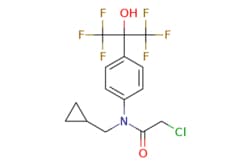 eMolecules​ 2-CHLORO-N-(CYCLOPROPYLMETHYL)-N-(4-(1,1,1,3,3,3-HEXAFLUORO-2-HYDROXYPROPAN-2-YL)PHENYL)ACETAMIDE