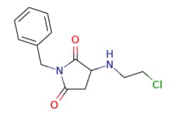 eMolecules​ 1-BENZYL-3-(2-CHLOROETHYLAMINO)PYRROLIDINE-2,5-DIONE | 128740-10-3
