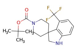 eMolecules​ SPIRO[3H-INDOLE-3,4'-PIPERIDINE]-1'-CARBOXYLIC ACID, 1,2-DIHYDRO-4-(TRIFLUOROMETHYL)-,