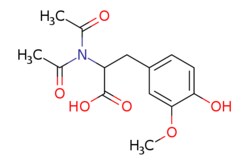 eMolecules​ 1951438-94-0 | 2-(N-ACETYLACETAMIDO)-3-(4-HYDROXY-3-METHOXYPHENYL)PROPANOIC