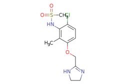 eMolecules​ N-[6-CHLORO-3-(4,5-DIHYDRO-1H-IMIDAZOL-2-YLMETHOXY)-2-METHYLPHENYL]METHANESULFONAMIDE