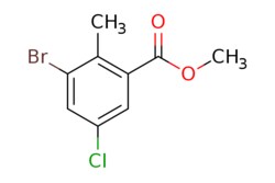 eMolecules​ 1403597-45-4 | METHYL 3-BROMO-5-CHLORO-2-METHYLBENZOATE | AstaTech
