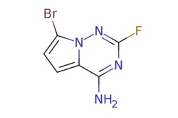 eMolecules​ 7-BROMO-2-FLUOROPYRROLO[2,1-F][1,2,4]TRIAZIN-4-AMINE | 1360650-52-7