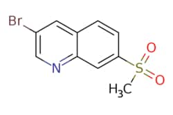 eMolecules​ 1956331-49-9 | 3-BROMO-7-(METHYLSULFONYL)QUINOLINE | MFCD29059318