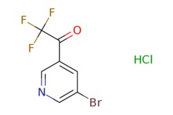 eMolecules​ 1-(5-BROMOPYRIDIN-3-YL)-2,2,2-TRIFLUOROETHANONE HCL | 1883347-28-1