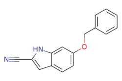 eMolecules​ 1H-INDOLE-2-CARBONITRILE, 6-(PHENYLMETHOXY)- | 933474-36-3