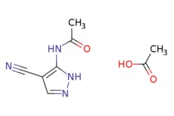 eMolecules​ N-(4-CYANO-1H-PYRAZOL-5-YL)ACETAMIDE ACETATE | | MFCD30486369