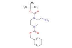 eMolecules​ 4-BENZYL 1-TERT-BUTYL 2-(AMINOMETHYL)PIPERAZINE-1,4-DICARBOXYLATE