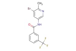 eMolecules​ N-(5-BROMO-6-METHYLPYRIDIN-3-YL)-3-(TRIFLUOROMETHYL)BENZAMIDE