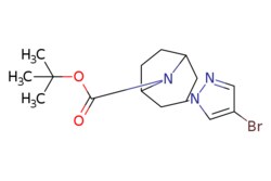 eMolecules​ TERT-BUTYL 3-(4-BROMO-1H-PYRAZOL-1-YL)-8-AZABICYCLO[3.2.1]OCTANE-8-CARBOXYLATE