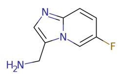 eMolecules​ (6-FLUOROIMIDAZO[1,2-A]PYRIDIN-3-YL)METHANAMINE | 1020033-25-3 | MFCD09994569 | 1g