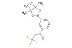 eMolecules​ 4,4,5,5-TETRAMETHYL-2-[3-(2,2,2-TRIFLUORO-ETHANESULFINYL)-PHENYL]-[1,3,2]DIOXABOROLANE