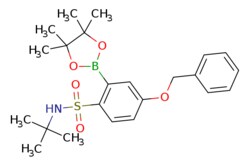 eMolecules​ (5-(BENZYLOXY)-2-(N-(TERT-BUTYL)SULFAMOYL)PHENYL)BORONIC ACID