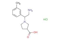 eMolecules​ 1-(2-AMINO-1-M-TOLYL-ETHYL)-PYRROLIDINE-3-CARBOXYLIC ACID HCL