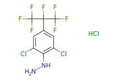 eMolecules​ (2,6-DICHLORO-4-(PERFLUOROPROPAN-2-YL)PHENYL)HYDRAZINE HCL