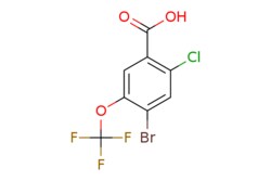 eMolecules​ 4-BROMO-2-CHLORO-5-TRIFLUOROMETHOXY-BENZOIC ACID | 1419075-84-5