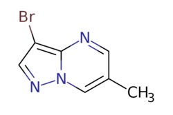 eMolecules​ 3-BROMO-6-METHYLPYRAZOLO[1,5-A]PYRIMIDINE | 1263060-64-5 |