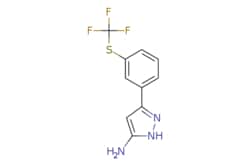 eMolecules​ 3-(3-(TRIFLUOROMETHYLTHIO)PHENYL)-1H-PYRAZOL-5-AMINE | 1912400-29-3