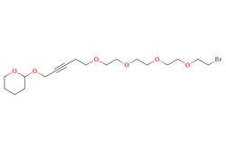 eMolecules​&nbsp;5-(tetrahydro-2H-pyran-2-yloxy)pent-3-yn-1-PEG4-bromide |  |  | 50mg