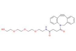 eMolecules​&nbsp;2566404-76-8 | Hydroxy-PEG3-DBCO | Broadpharm480.561 | C27H32N2O6 | 97.000 | OCCOCCOCCOCCNC(=O)CCC(=O)N1Cc2ccccc2C#Cc2ccccc12 | 250mg | 563055142