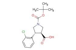 eMolecules​ 1212102-71-0 | Boc-(+ | -)-trans-4-(2-chloro-phenyl)-pyrrolidine-3-carboxylic