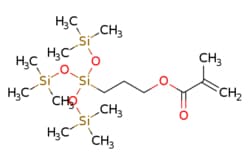 eMolecules​&nbsp;3-(Methacryloyloxy)propyltris(trimethylsiloxy)silane | 17096-07-0 | MFCD00053871 | 25g