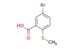 eMolecules​ 5-Bromo-2-(methylsulfanyl)benzoic acid | 62176-40-3 | MFCD02729249