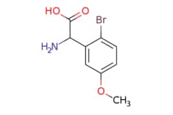 eMolecules​ 2-Amino-2-(2-bromo-5-methoxyphenyl)acetic acid | 1031705-87-9