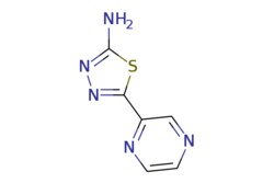 eMolecules​ 5-(2-Pyrazinyl)-1,3,4-thiadiazol-2-amine | 383130-62-9 | MFCD02664084