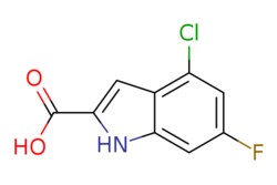 eMolecules​ 383133-62-8 | 4-Chloro-6-fluoro-1h-indole-2-carboxylic acid