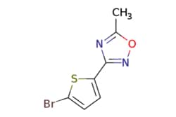 eMolecules​ 3-(5-Bromo-2-thienyl)-5-methyl-1,2,4-oxadiazole | 180530-13-6