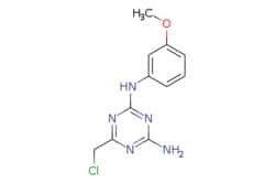eMolecules​ 6-(Chloromethyl)-N-(3-methoxyphenyl)-1,3,5-triazine-2,4-diamine